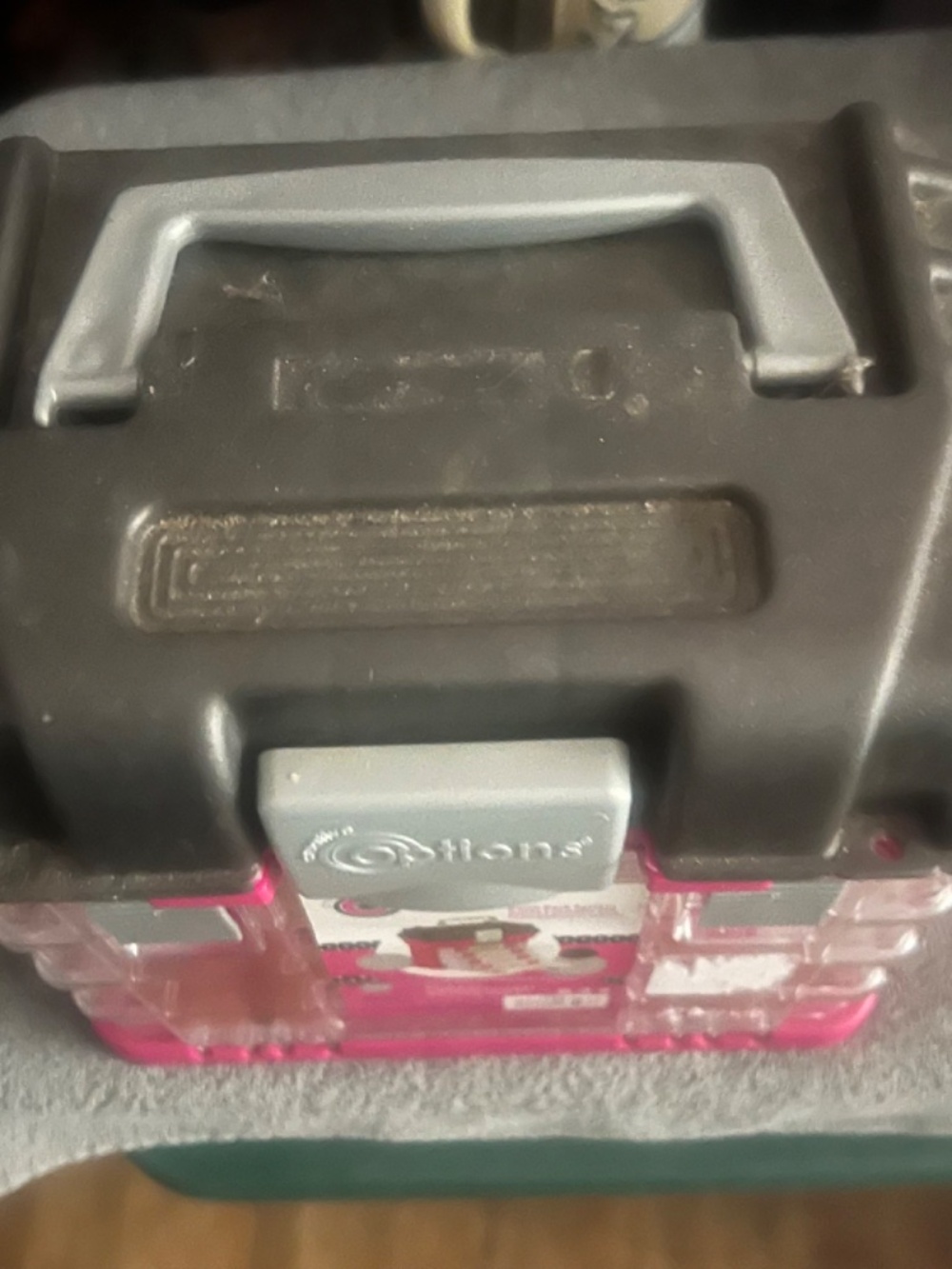Portable Storage Rack Container with Carry Handle - Picture 4 of 4